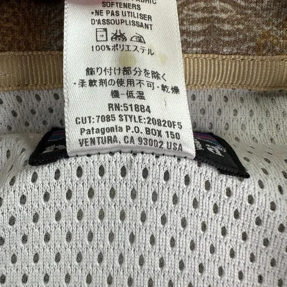 Patagonia Rythm Shirt‎ Mens Medium Multicolor Paisley Camp Button Up Lightweight